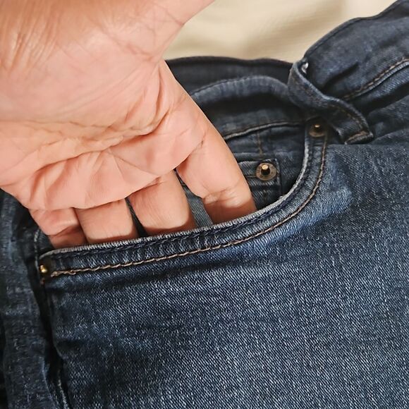 Urban Star Men's Relaxed Fit Denim Jeans 38×33 Dark Blue Washed - Picture 9 of 16